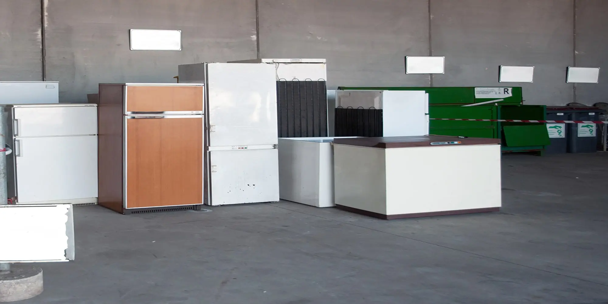 Recogida y reciclaje de electrodomésticos y residuos de aparatos eléctricos